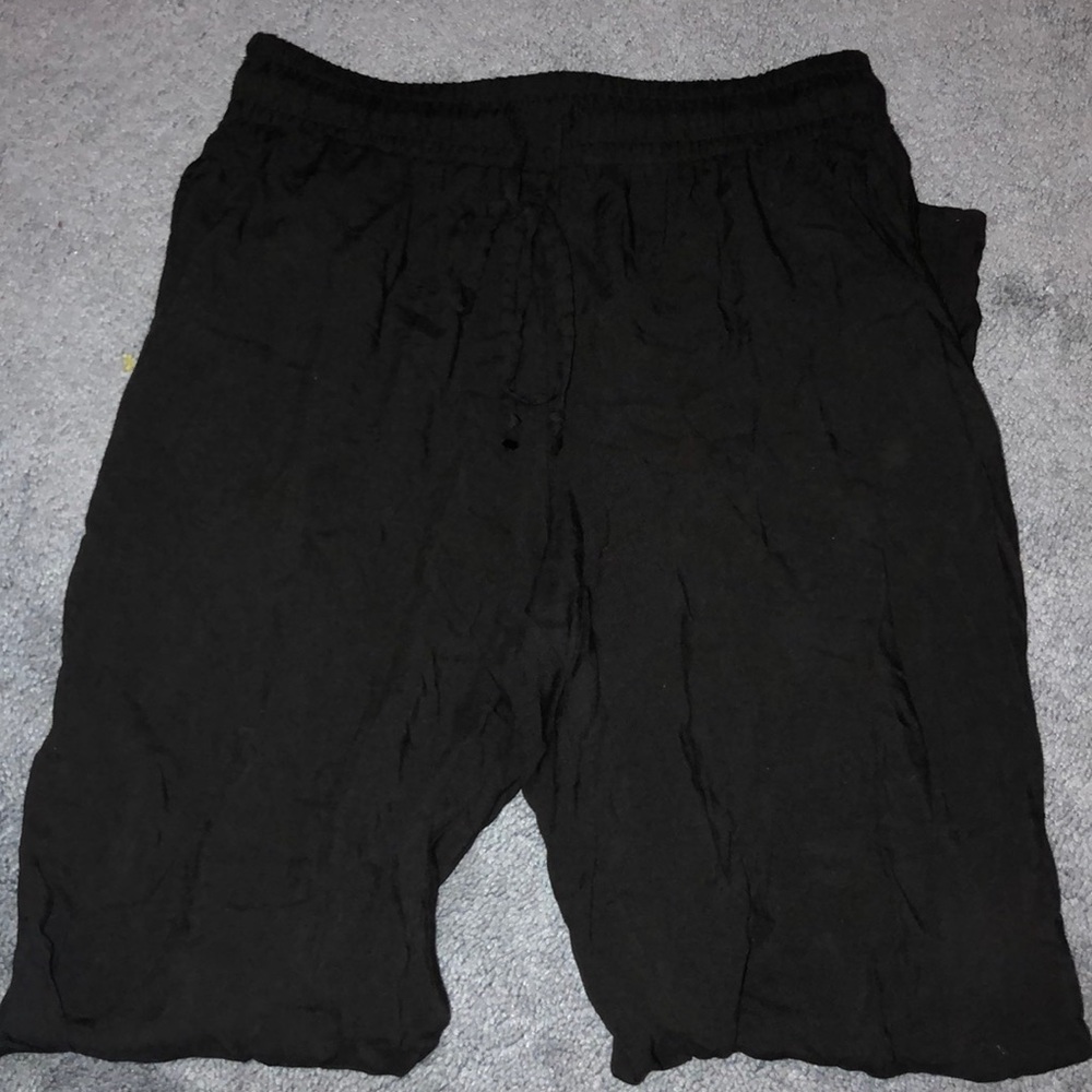 flowy black pants
